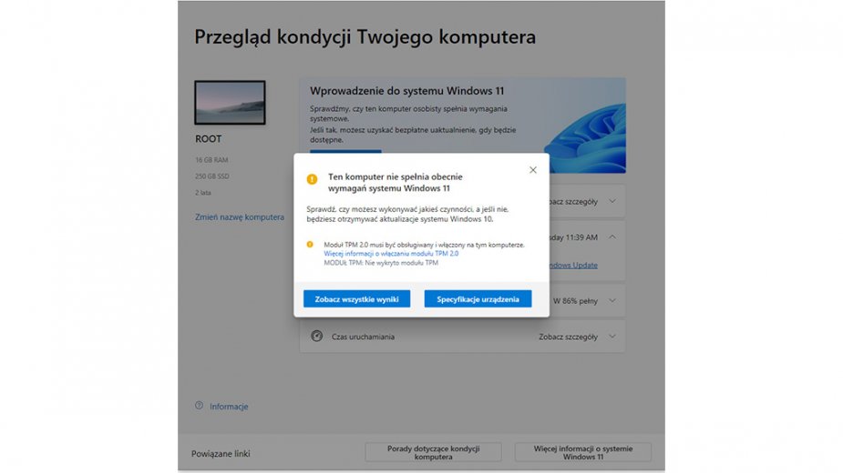 Twój komputer nie spełnia minimalnych wymagań Windows 11? Microsoft nie da Ci o tym zapomnieć