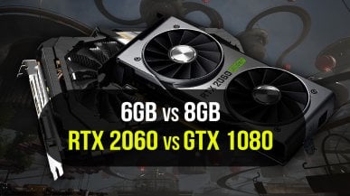 6 GB vs 8 GB. Oto, jak zestarzał się RTX 2060 względem GTX-a 1080
