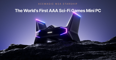 ACEMAGIC przedstawia futurystyczny mini PC, który przypomina myśliwiec Tie