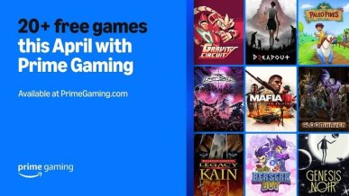 Amazon zapowiedział całą masę darmowych gier na kwiecień w ramach Prime Gaming