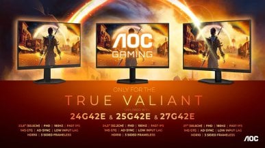 AOC GAMING G42 – nowe monitory z odświeżaniem 180 Hz