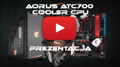 AORUS ATC700 Cooler CPU + RX 570 4G - Prezentacja