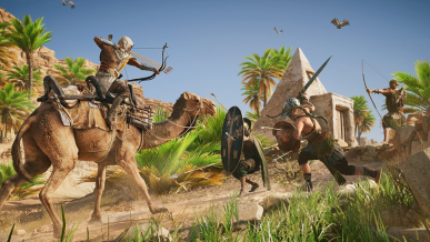Assassin's Creed: Origins - polowanie, walka, eksploracja, rozgrywka nocą