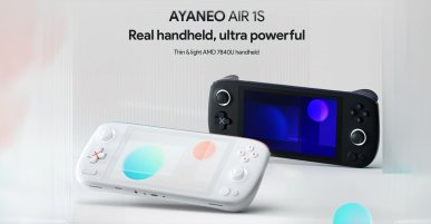 AYANEO AIR 1S Ultra Thin&Light - handheld z Ryzen 7 7840U w niezwykle lekkim i kompaktowym wydaniu