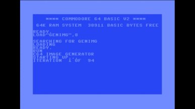 Commodore 64 i sztuczna inteligencja? Generator obrazków uruchomiony na retro sprzęcie