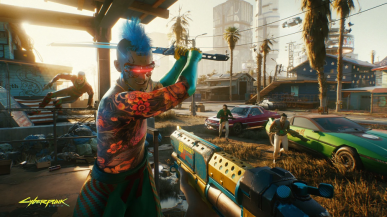 Cyberpunk 2077 trafił na listę bestsellerów PS Store