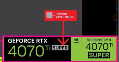 Dowody na istnienie karty GeForce RTX 4070 Ti Super - wyciekł design pudełka