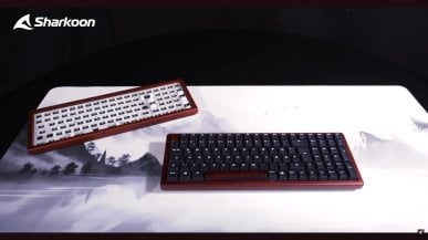 Mechaniczne i drewniane. Klawiatury Sharkoon prezentują się genialnie