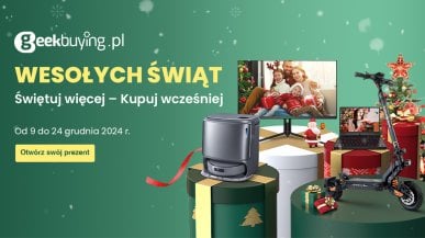 Świąteczna promocja w Geekbuying. Atrakcyjne ceny na elektronikę!