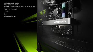 GeForce RTX 4070 Ti, laptopy z RTX 4000 i nowy GeForce Now - nowości z CES 2023