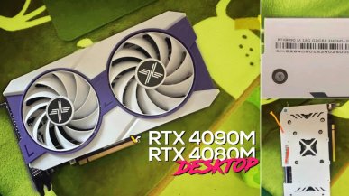 GeForce RTX 4090M i RTX 4080M sprzedawane w Chinach w formie stacjonarnych kart