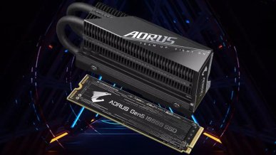 Gigabyte oficjalnie zapowiada Aorus Gen5 10000. SSD PCIE 5.0 z ogromnym radiatorem