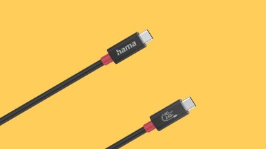 Hama prezentuje kabel USB-C 4.0 240 W Gen 3. Potrafi przesyłać dane z prędkością do 40 Gbit/s