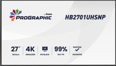 iiyama prezentuje serię ProGraphic. Nowe profesjonalne monitory 4K dla twórców treści