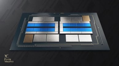 Intel chwali się, że GPU Ponte Vecchio jest 2,5 razy wydajniejsze od NVIDII A100