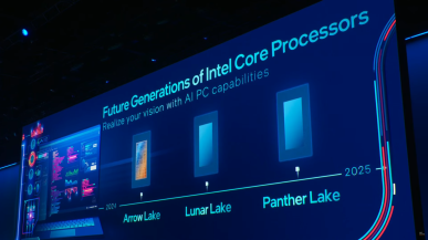 Intel potwierdza konsumenckie procesory Arrow Lake, Lunar Lake i Panther Lake 