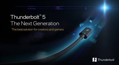 Intel Thunderbolt 5 oficjalnie. 120 Gb/s przepustowości, ładowanie 240 W i obsługa monitorów 540 Hz