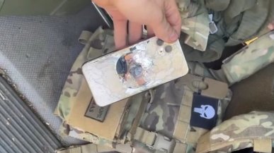 iPhone 11 Pro uratował życie ukraińskiego żołnierza zatrzymując pocisk