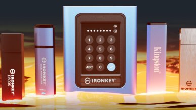 Szyfrowany pendrive Kingston IronKey z powłoką zapobiegającą zbieraniu odcisków palców