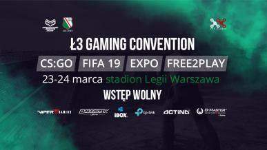 Ł3 Gaming Convention - wydarzenie dla fanów e-sportu na stadionie Legii