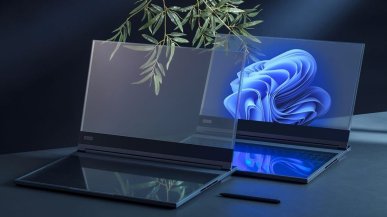 Lenovo zaprezentowało laptopa z przezroczystym wyświetlaczem