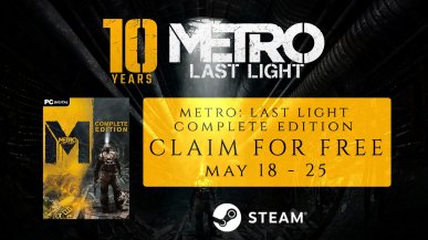Metro: Last Light do zgarnięcia za darmo na Steam