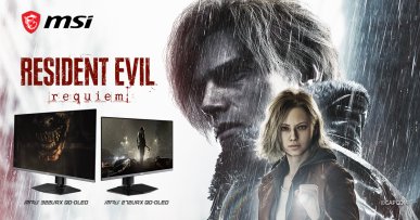 Przeżyj prawdziwy strach - monitory MSI QD-OLED i limitowana promocja Resident Evil Requiem