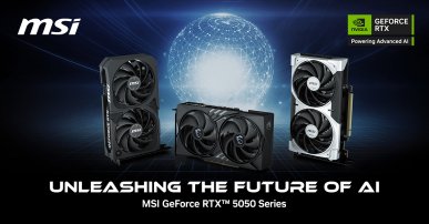 MSI prezentuje autorskie karty graficzne z serii NVIDIA® GeForce RTX™ 5050