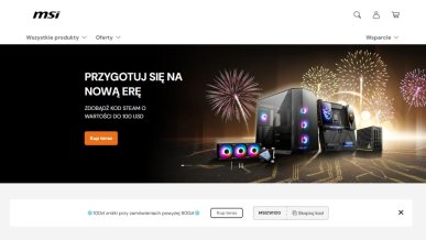 MSI uruchomiło swój sklep internetowy. Laptopy i sprzęt komputerowy już dostępny - zgarnij rabaty