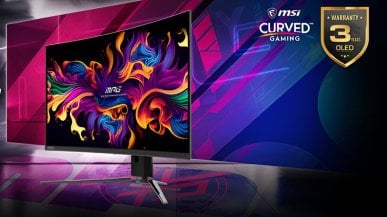 MSI wprowadza do oferty MPG 321CURX. To 32-calowy zakrzywiony monitor QD-OLED 4K