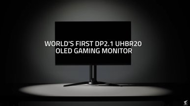 Na ten monitor nie są gotowe nawet najnowsze karty graficzne. W specyfikacji OLED i DP 2.1 z UHBR 20