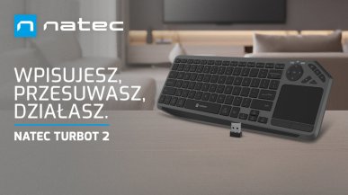 Natec Turbot 2 - nowa klawiatura do smart TV