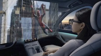 NIO wprowadziło okulary roszerzonej rzeczywistości Air AR do swoich samochodów elektrycznych