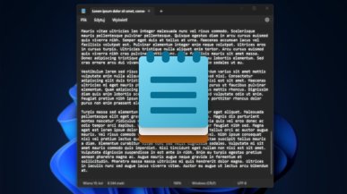 Notatnik w Windows nie będzie już tak… prymitywny. Spodobają Ci się nowe funkcje
