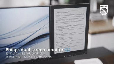 Nowy monitor Philipsa to coś dla fanów e-czytników