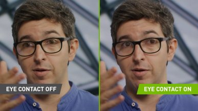 NVIDIA ma coś dla tych, którzy boją się patrzeć w obiektyw. Eye Contact zrobi to za nich