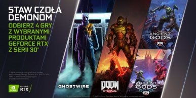 NVIDIA rozdaje nowe gry przy zakupie kart graficznych GeForce RTX z górnej półki
