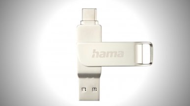 Obustronne pendrive’y od marki Hama ze złączami USB-A i C w jednej obudowie