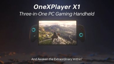 OneXPlayer X1 to konsola PC typu 3 w 1 z nowym CPU Intela i imponującym ekranem