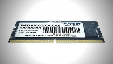 Patriot prezentuje nowe pamięci Signature DDR5 SODIMM - moduły nowej generacji dla laptopów