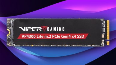 Patriot Viper VP4300 Lite uznany przez TweakTown za „jeden z najlepszych dysków SSD do gier"