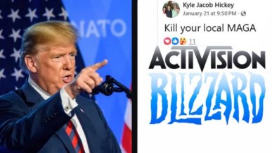 Pracownik Activision wzywał do zabijania zwolenników Trumpa. Firma nie wyciągnie konsekwencji