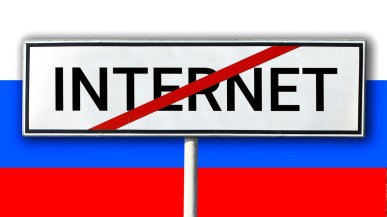 Rosja wyłącza internet. Wina zrzucona na Ukrainę
