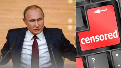 Rosja: Zdelegalizowano anonimowość w internecie. Putin wprowadza drakońskie ograniczenia