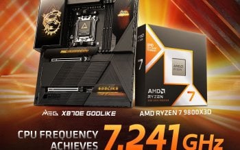 Ryzen 7 9800X3D błyszczy. MSI ustanawia rekord OC, a ASUS chwali się 2000 kl./s w Valorant