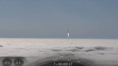 SpaceX pochwaliło się materiałem wideo z udanego startu ich rakiety