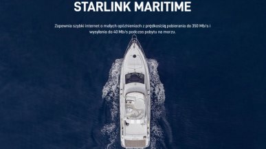 Starlink Maritime: internet satelitarny dla statków kosztuje nawet 23 000 zł miesięcznie
