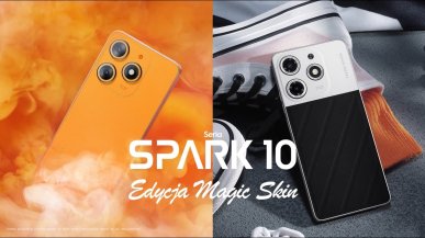 TECNO przedstawia serię smartfonów SPARK 10: Edycja Magic Skin