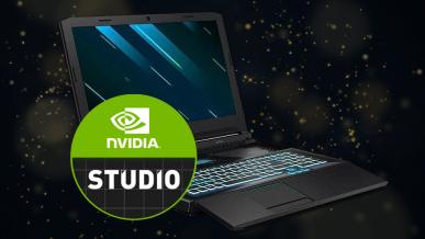 Test wydajności laptopa Acer Predator Helios 700 w środowisku NVIDIA Studio