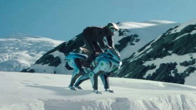 To nie Horizon Zero Dawn. To prawdziwy robot od Kawasaki skaczący po górach